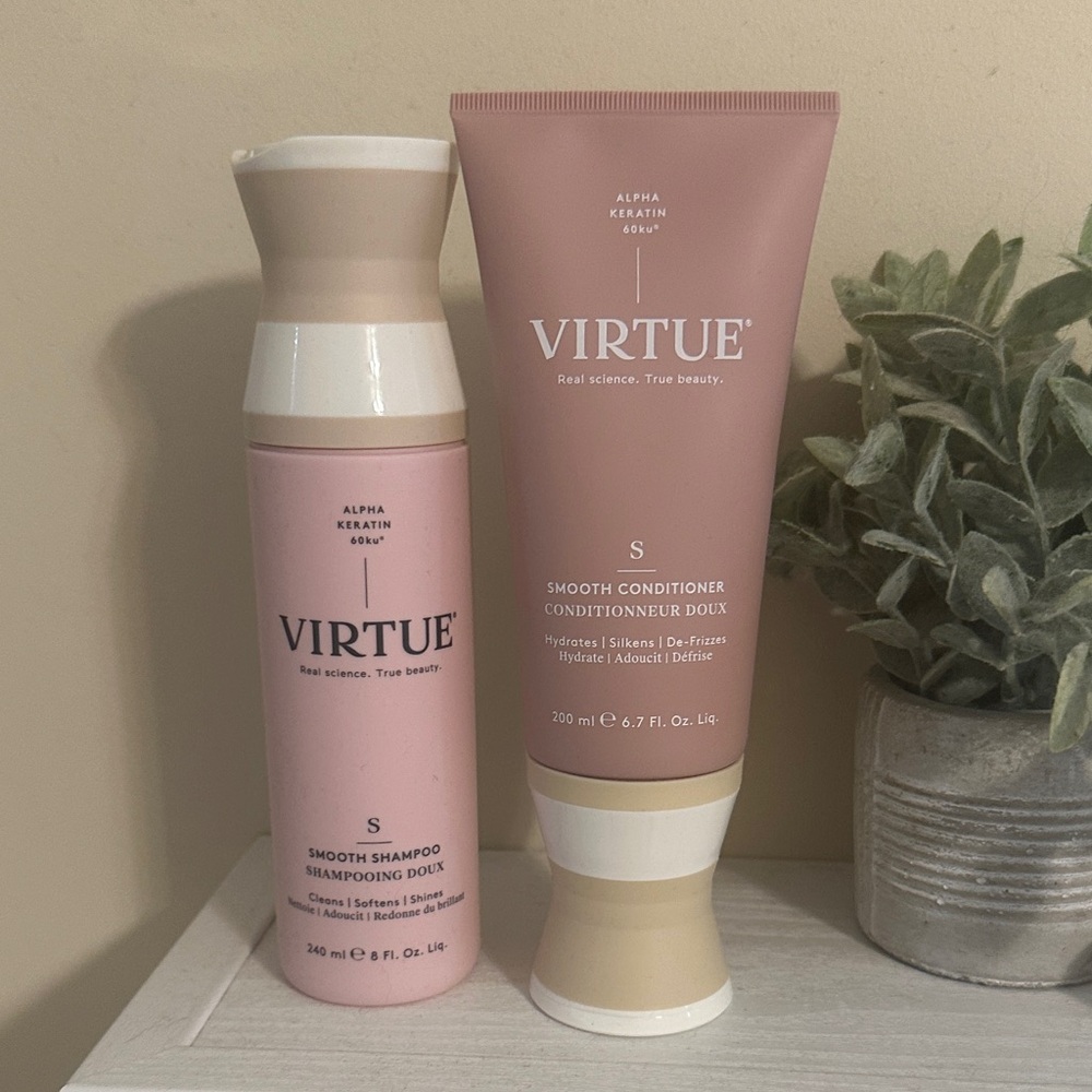 VIRTUE Smooth Shampoo & Conditioner Set - NEW